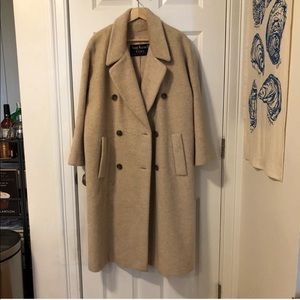 Anne Klein wool and mohair vintage peacoat